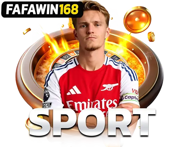 FAFAWIN168 SPORT นักฟุตบอลทีมอาร์เซนอลยืนหน้าล้อรูเล็ตไฟลุก